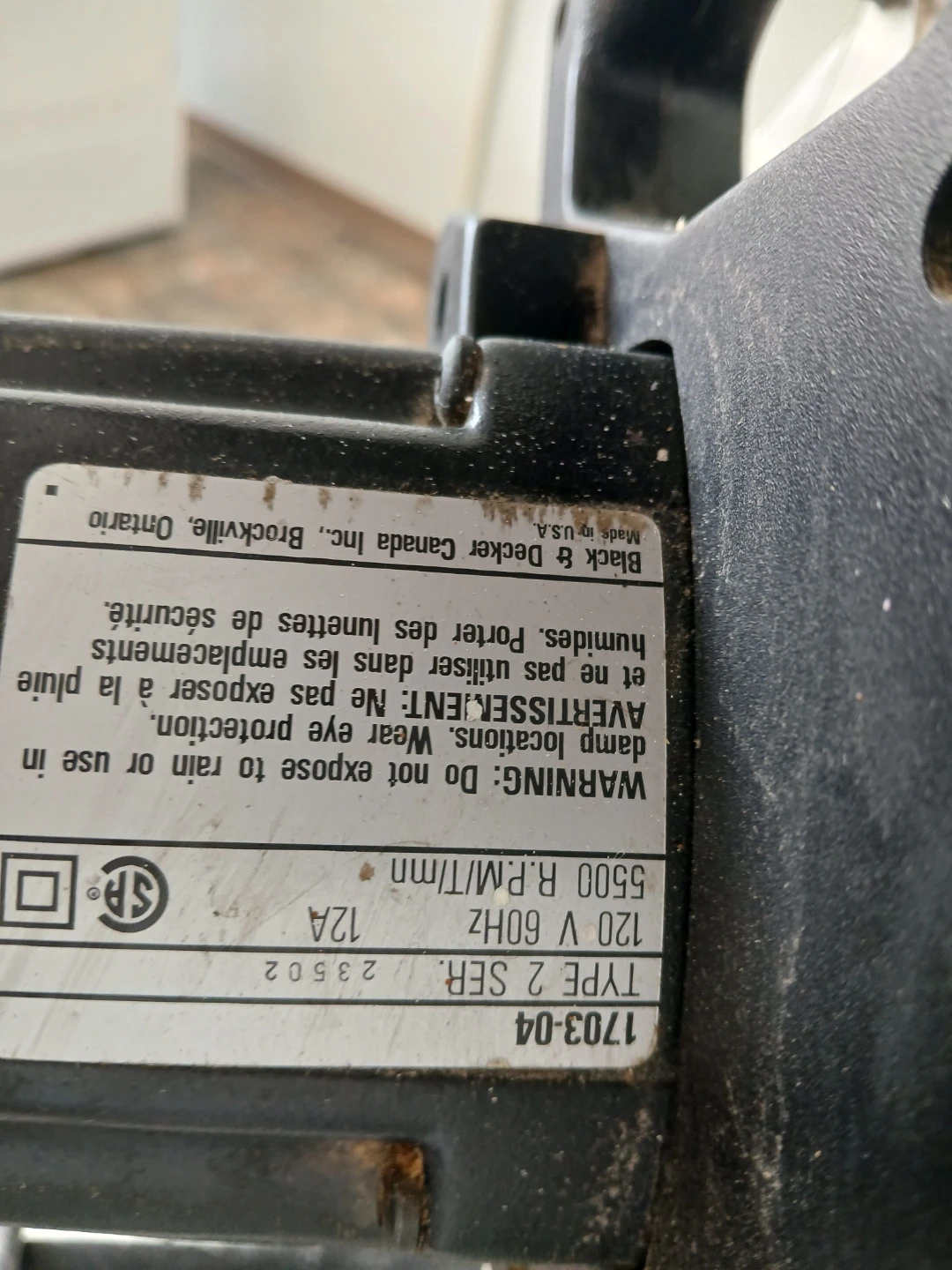 Black & Decker Professional Miter Saw