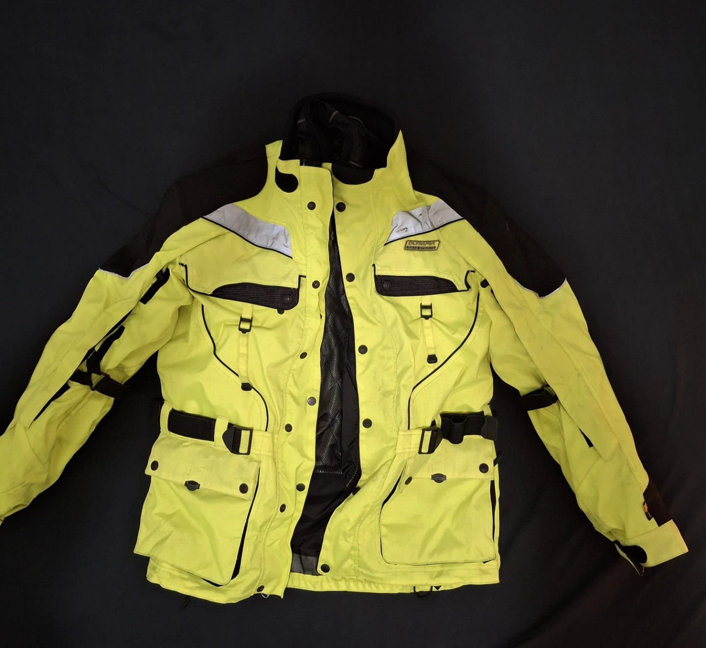 Olympia Moto Sports Hi-Vis Motorcycle Jacket