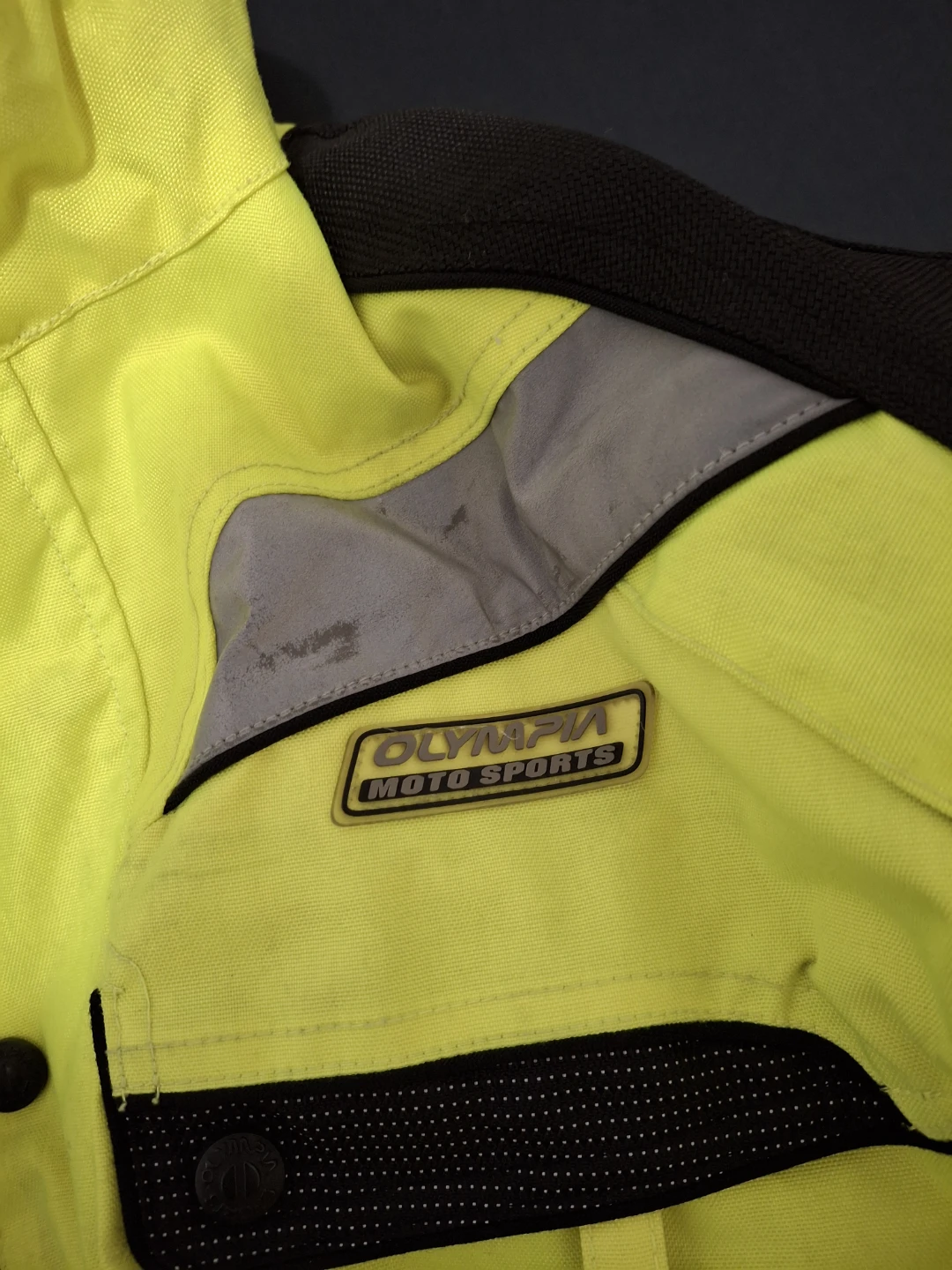 Olympia Moto Sports Hi-Vis Motorcycle Jacket - photo 2