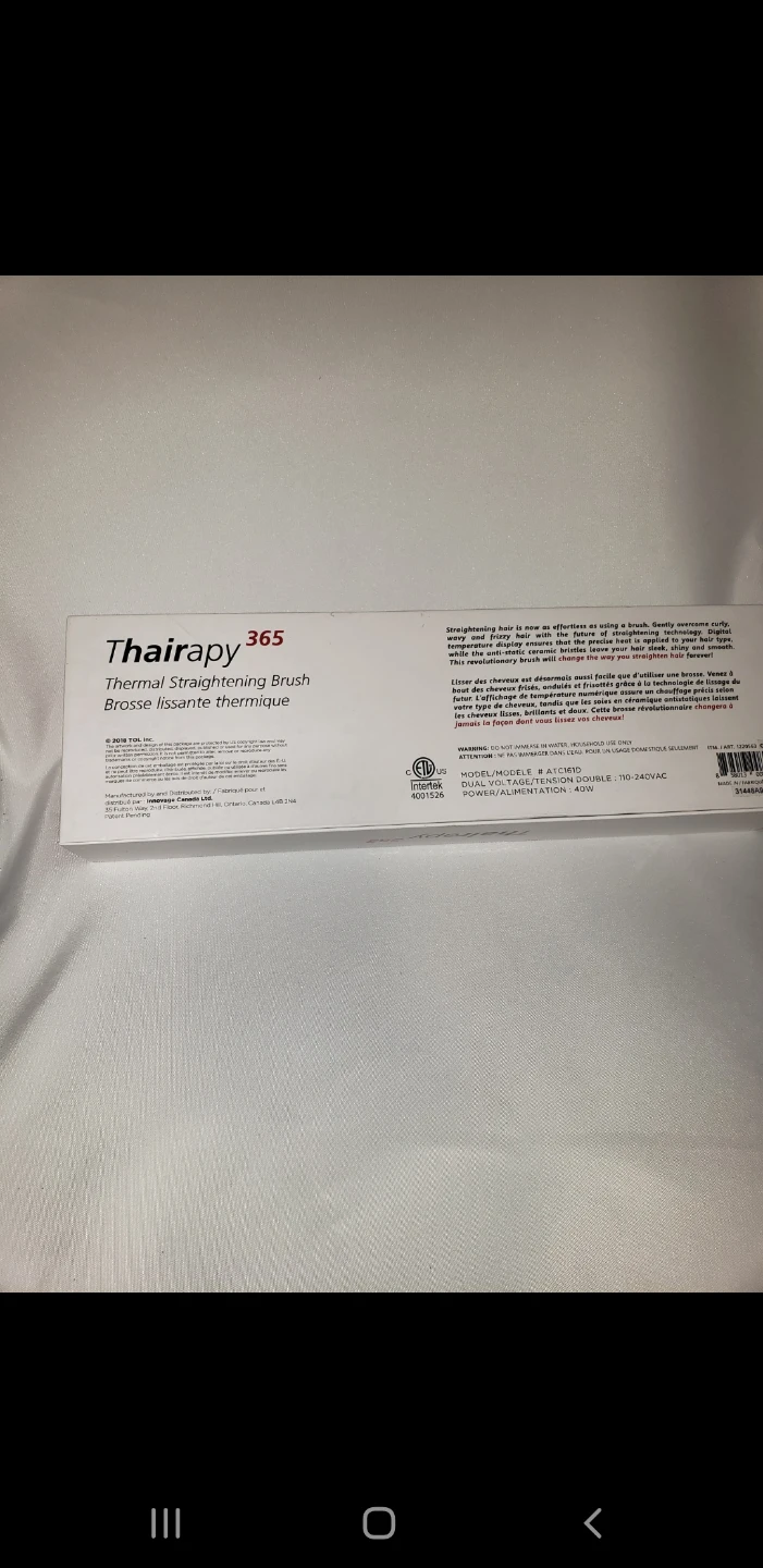Brosse lissante thermique Thairapy 365 - photo 3