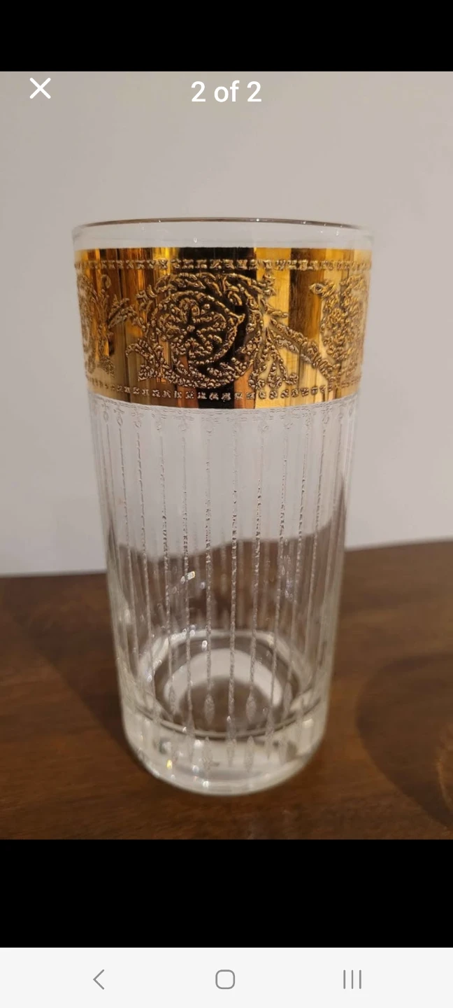 Culver Tyrol 7 inch highball glasses - photo 2