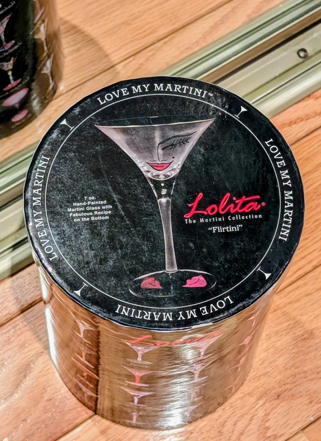Lolita "Flirtini" Martini Glass x 2 - photo 2