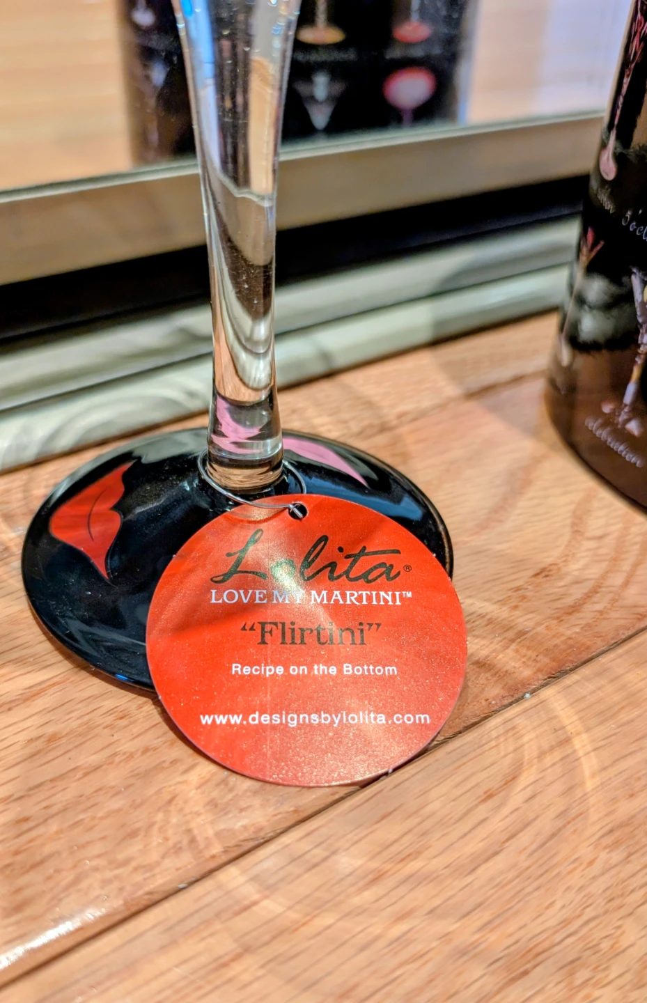 Lolita "Flirtini" Martini Glass x 2 - photo 5
