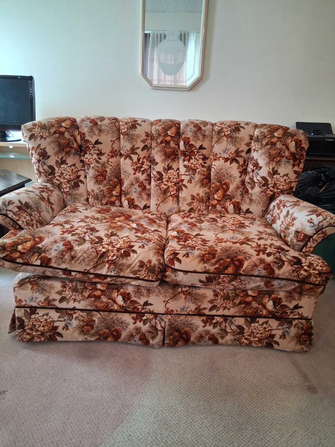 Floral Pattern Sofa