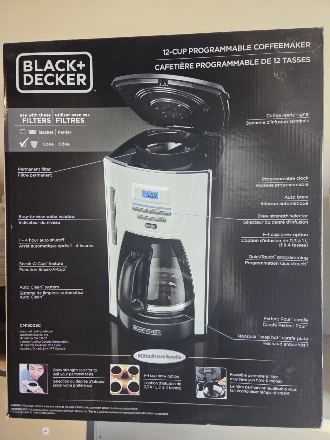 Black+Decker 12-Cup Programmable Coffeemaker - photo 2