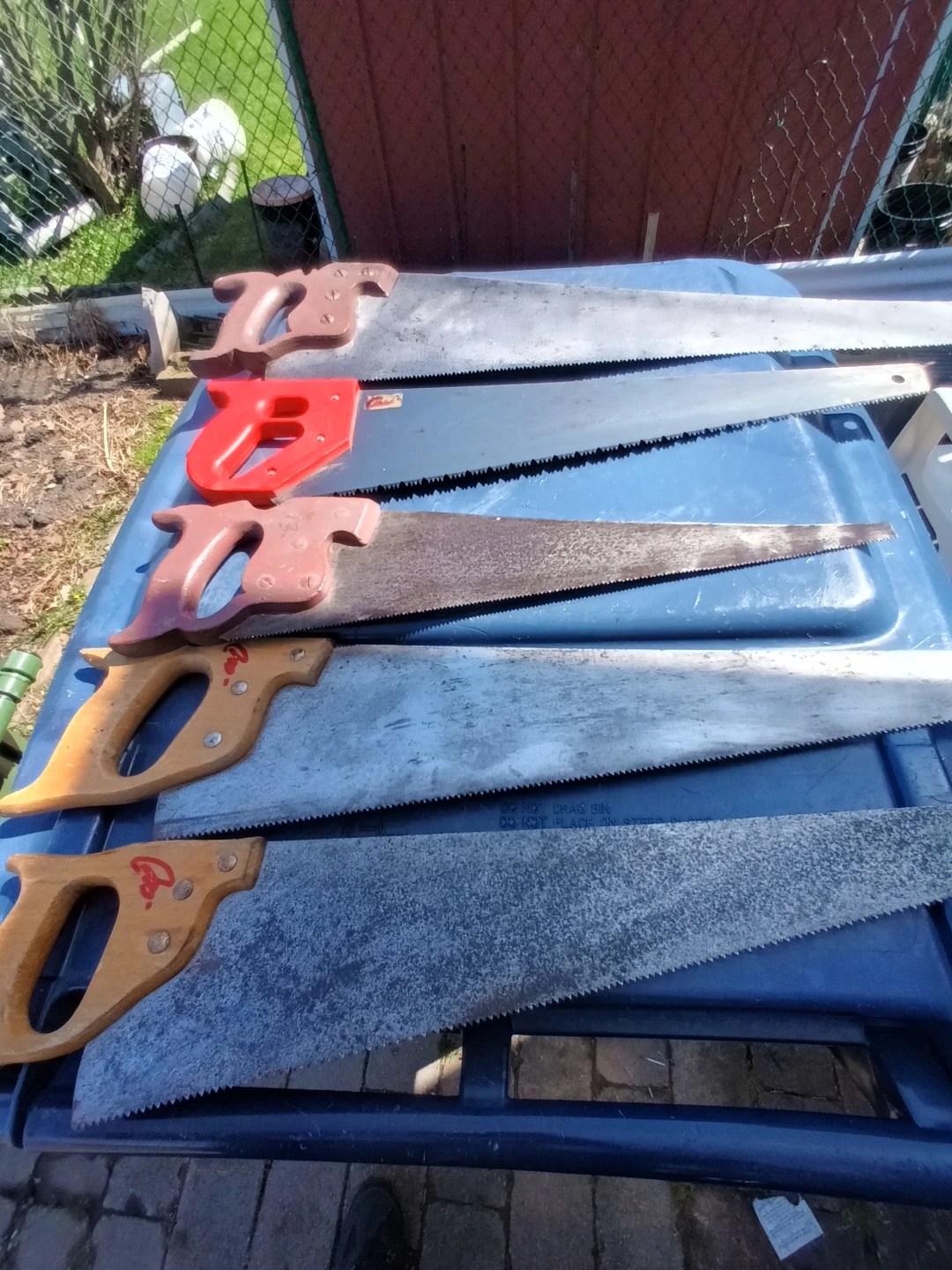 Lot of 5 Hand Saws