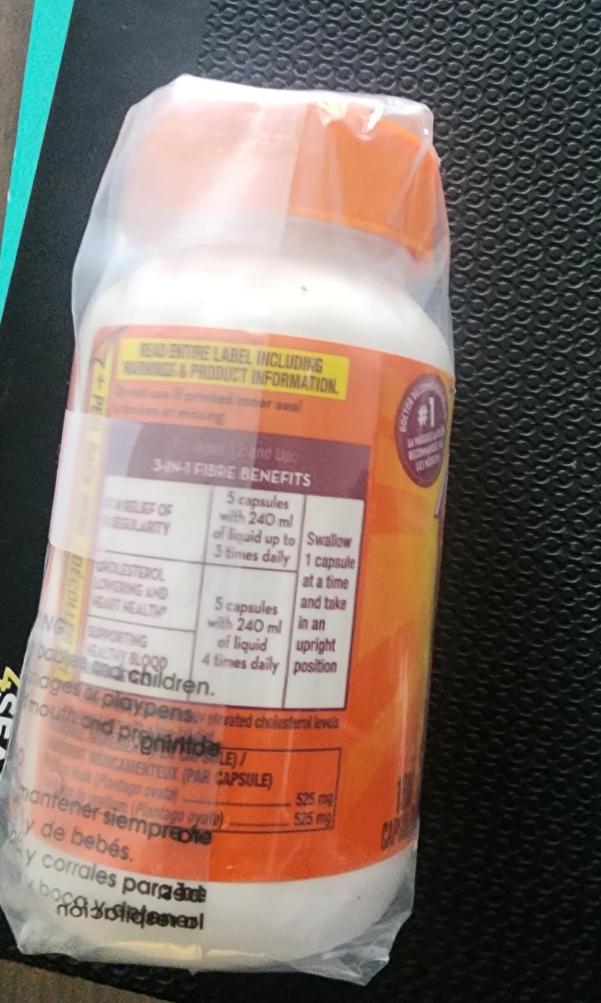 Metamucil Fibre Capsules 160 Count - photo 2