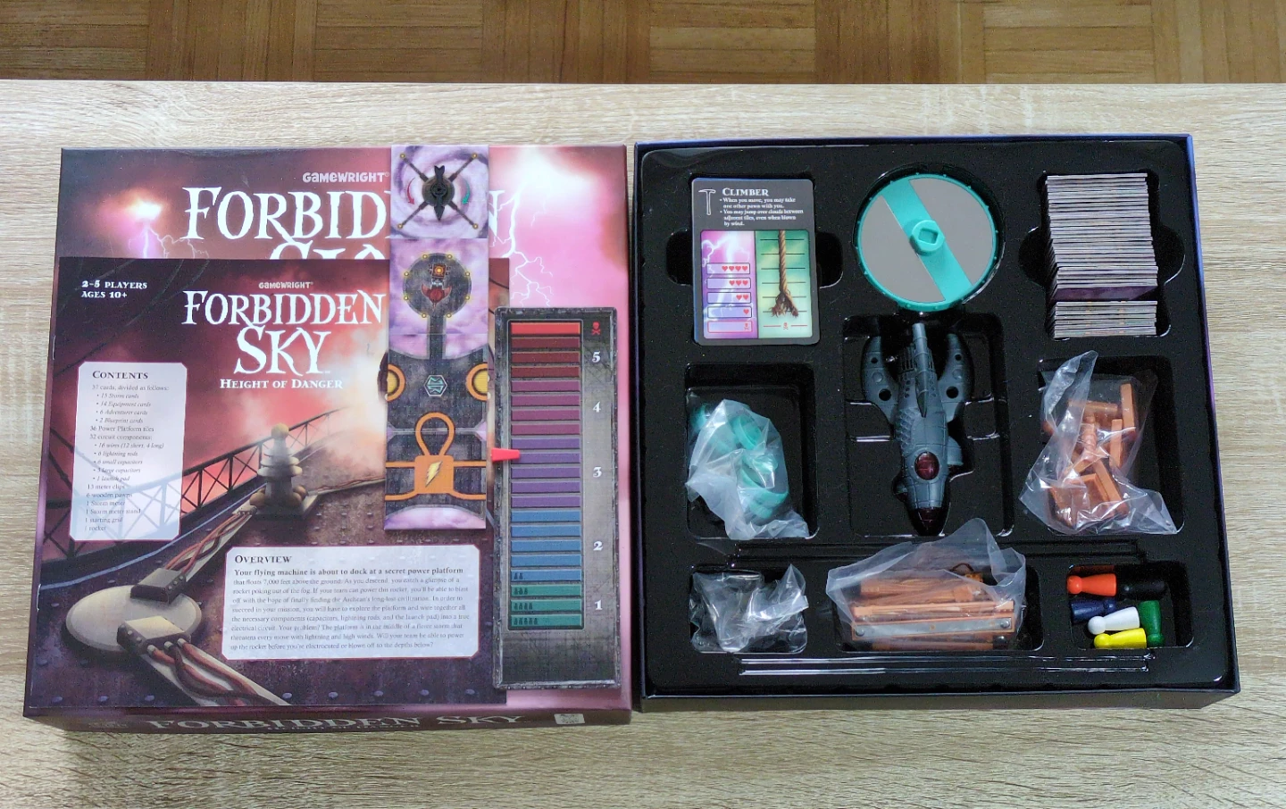 Gamewright Forbidden Sky: Height of Danger Board Game