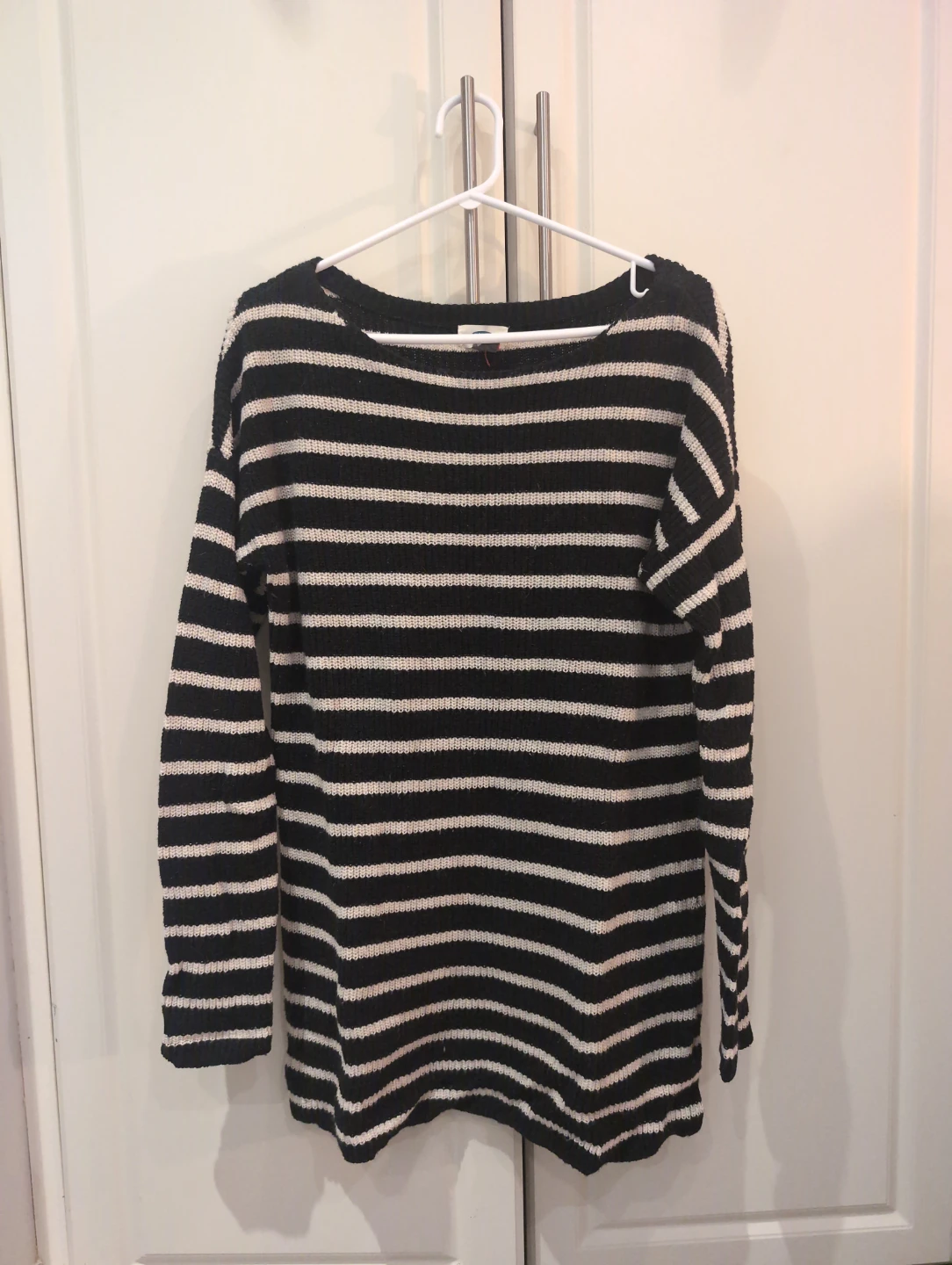 Old Navy Striped Boat Neck Sweater
