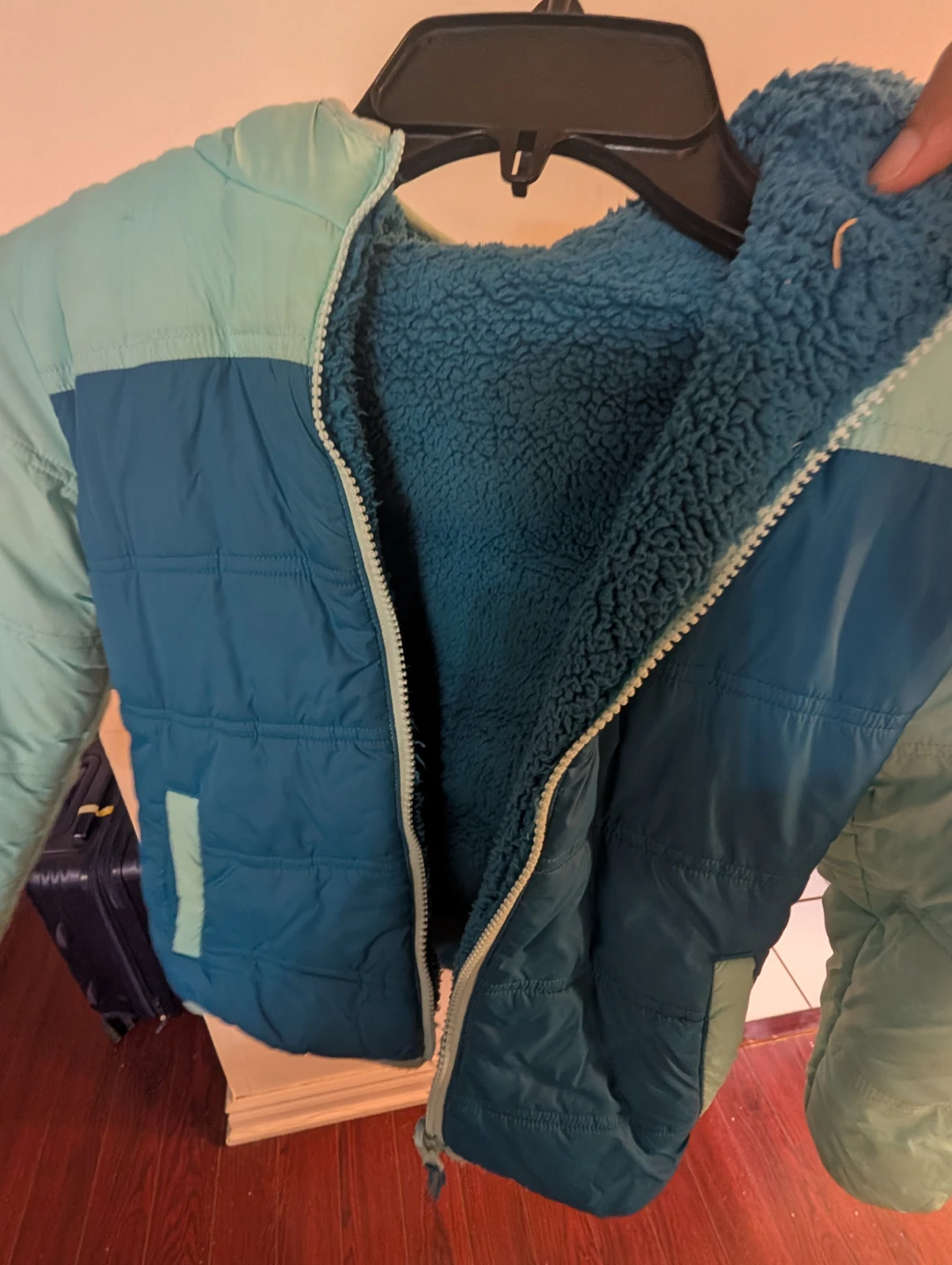 Eddie Bauer Puffer Jacket - Teal/Blue - photo 3