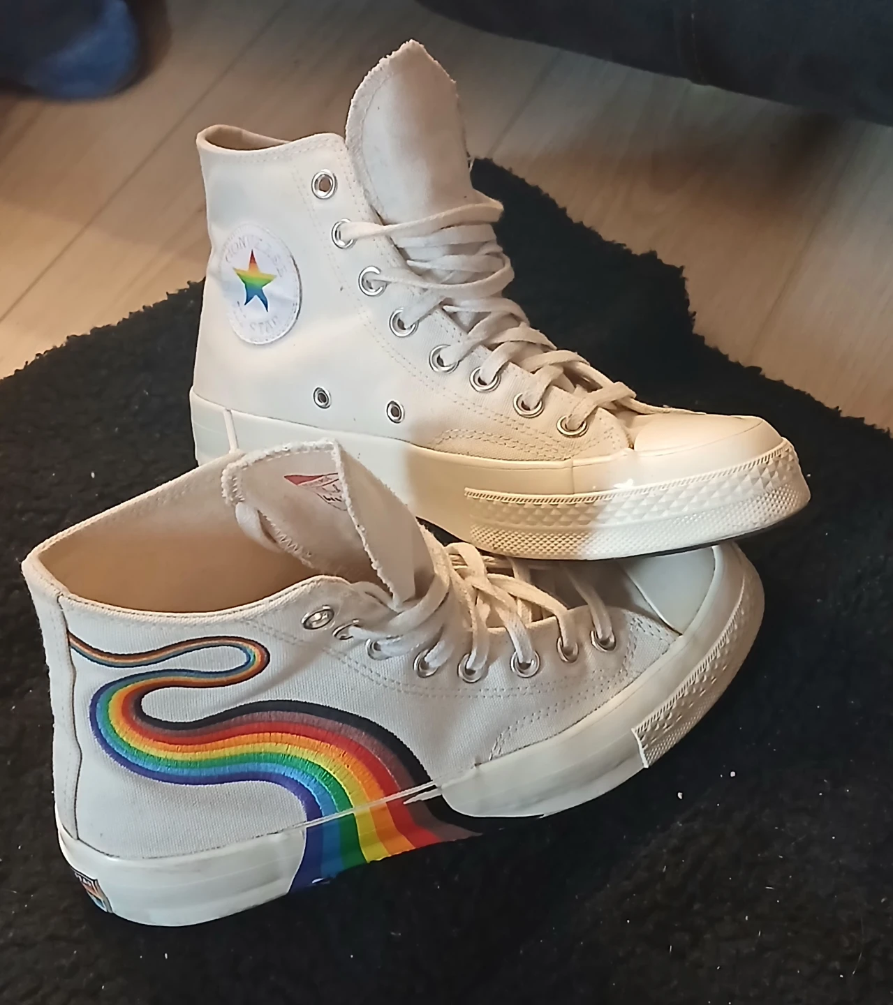 Converse Chuck Taylor All Star High Top Rainbow Shoes