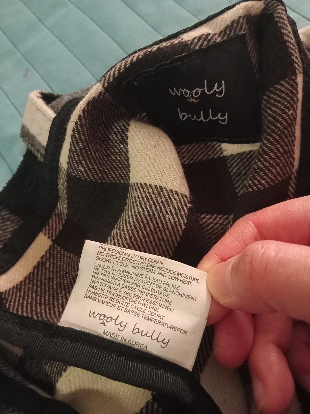 Wooly Bully Tote Bag with "R" Lettering - photo 2