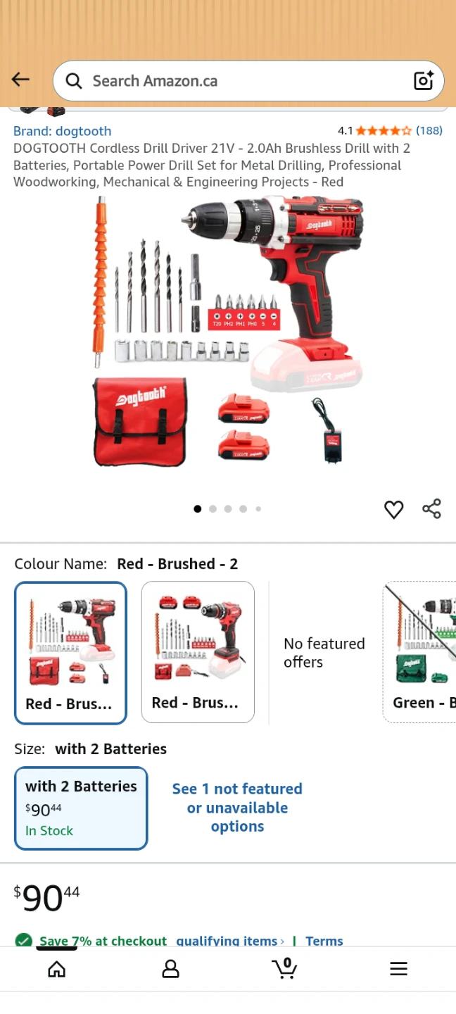 Dogtooth 21V Cordless Brushless Drill - photo 4