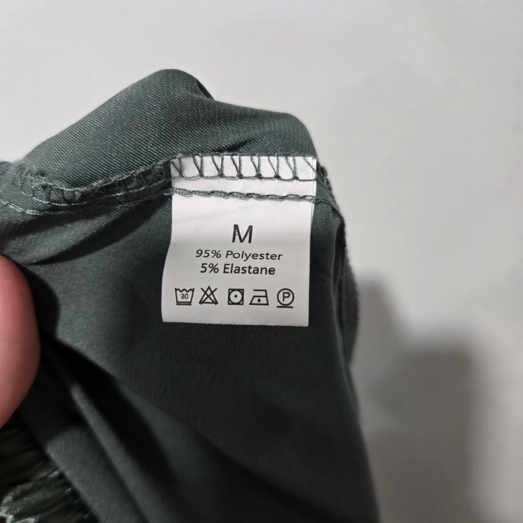 Green Satin Trouser Pants - photo 4