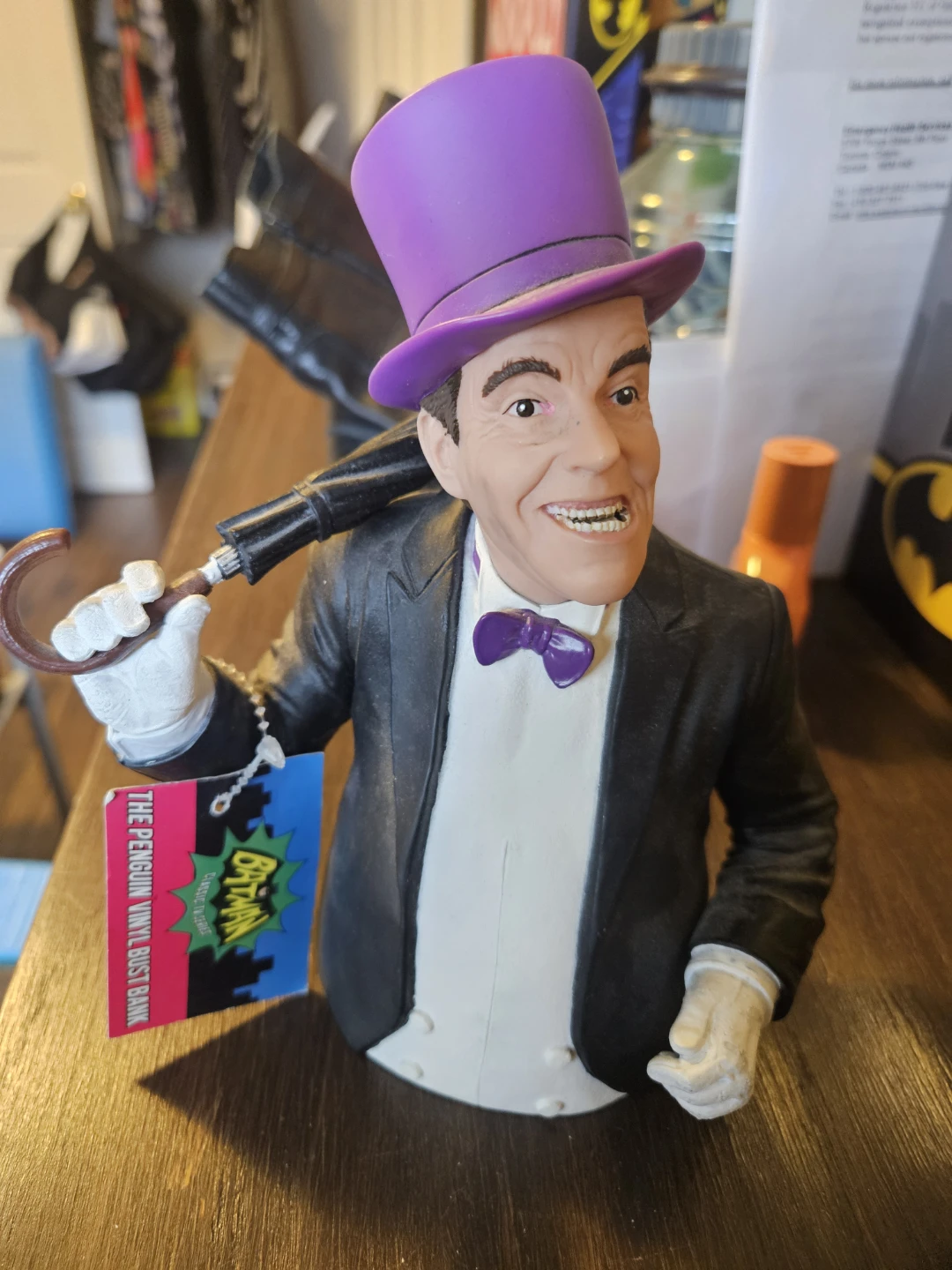 The Penguin "Batman" Vinyl Bank