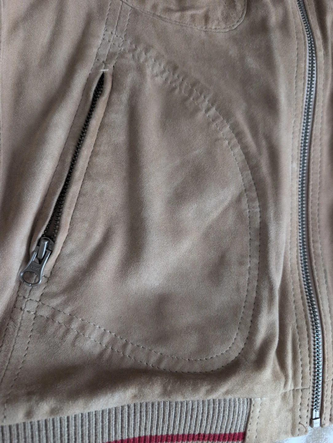 Buckler Suede Bomber Jacket - photo 3