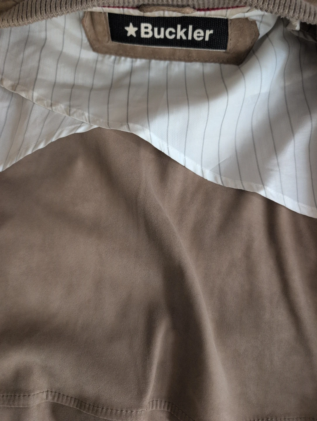 Buckler Suede Bomber Jacket - photo 5