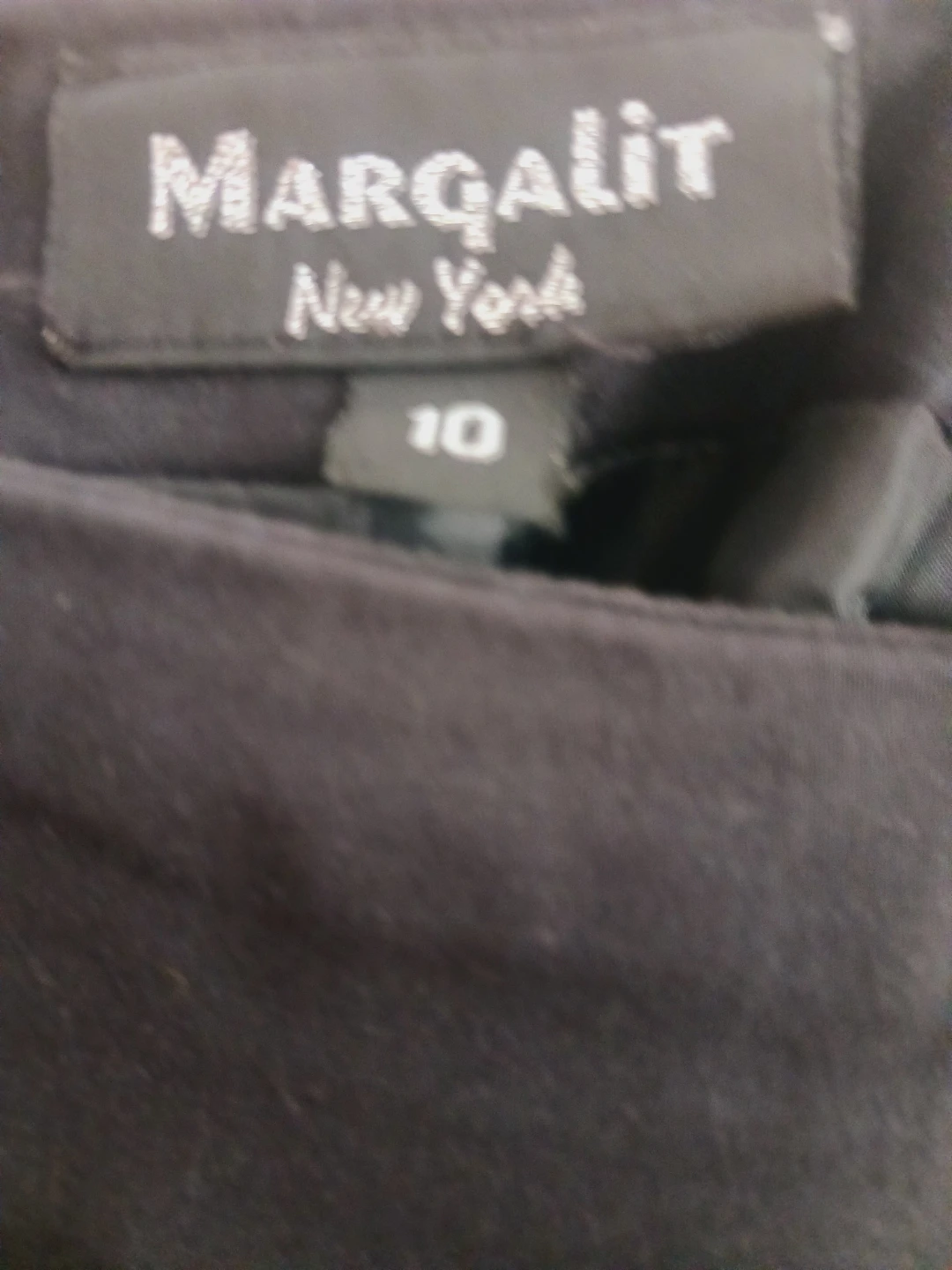 Margalit New York Black Skirt Size 10 - photo 4