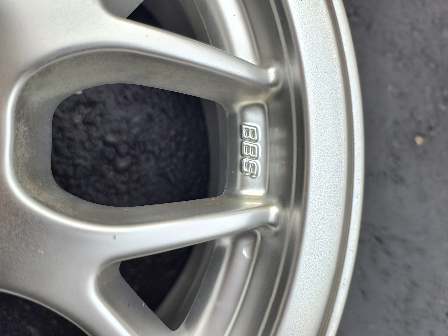 Barn find  BBS 15 inch 6 1/2  RX244 Alloy Wheel - ET38 - photo 3