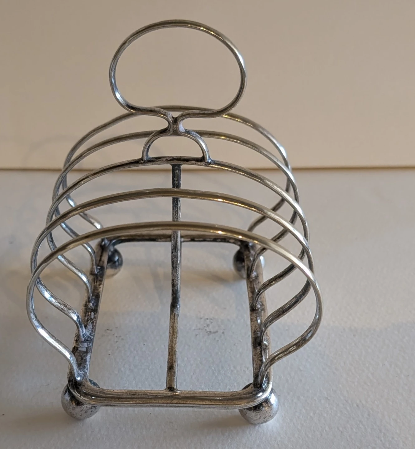 Vintage Silver Plated Toast-Bread Holder - photo 2
