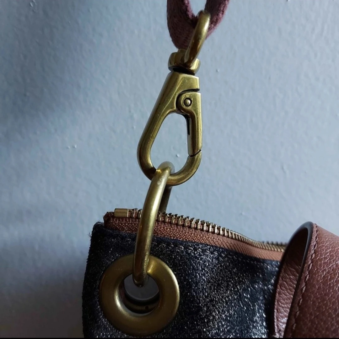 Fossil Brown Leather Tote Bag - photo 4