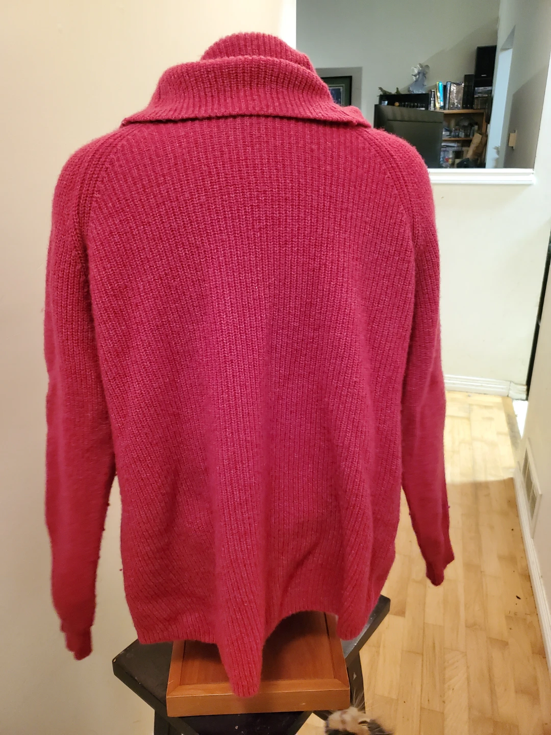 Tahari Women's XL/TG Pink Cowl Neck Sweater - photo 2