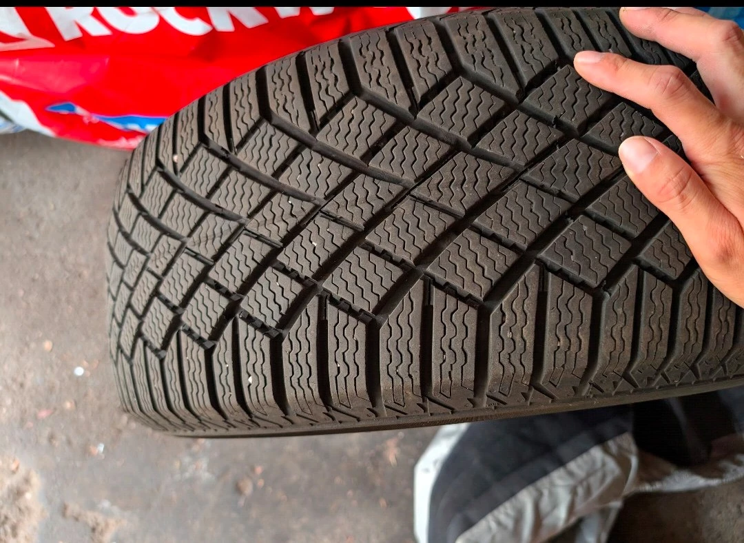 Continental VikingContact7 4 Winter tires with Rims on. - photo 2