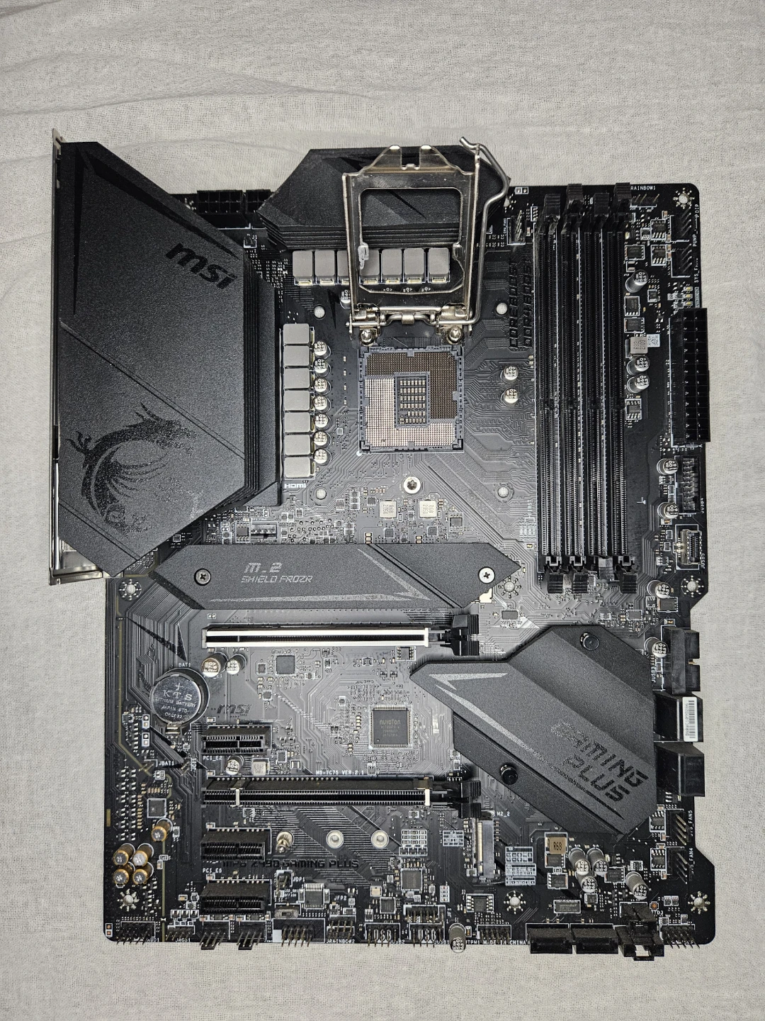 i5-10400 + MSI Z490 Gaming Plus – For Parts / Repair - photo 2
