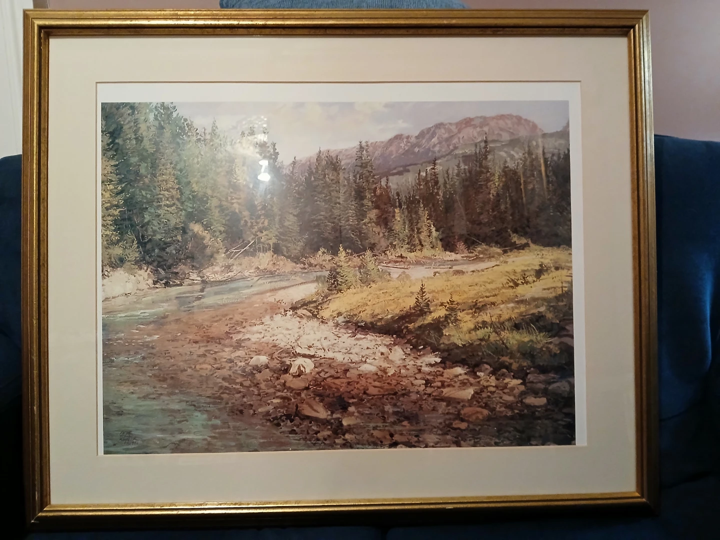 Peter Ettril Snyder "A Painter's Harvest" Print 1986