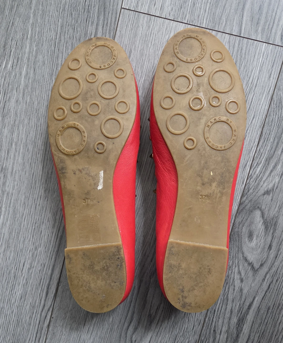 Marc Jacobs  red flats 37 - photo 2
