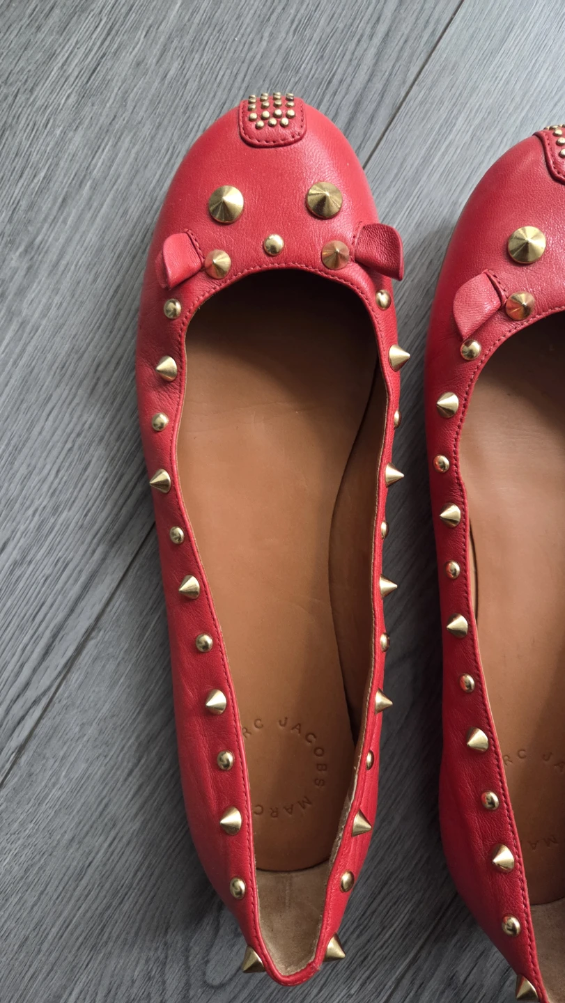Marc Jacobs  red flats 37 - photo 5