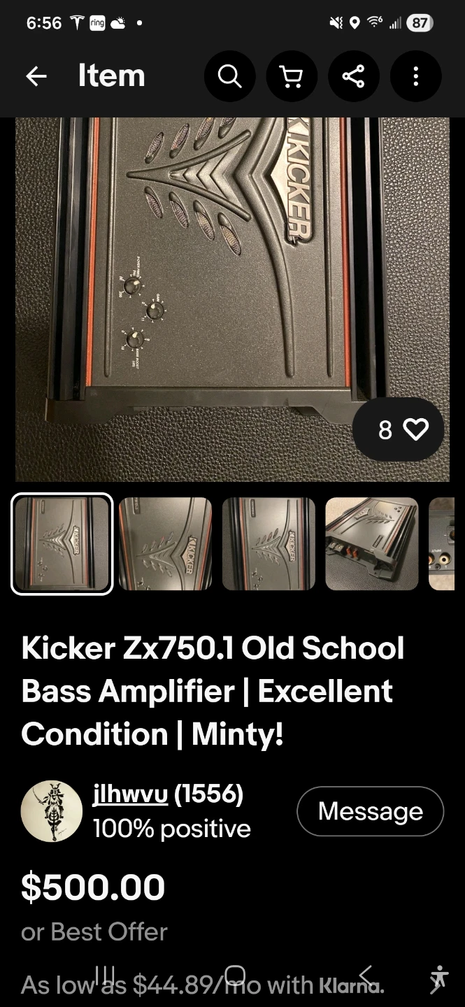 Kicker amp ZX 750.1 - photo 4