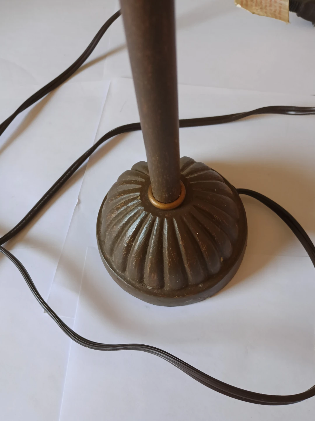 Vintage Beaded Table Lamp - photo 4