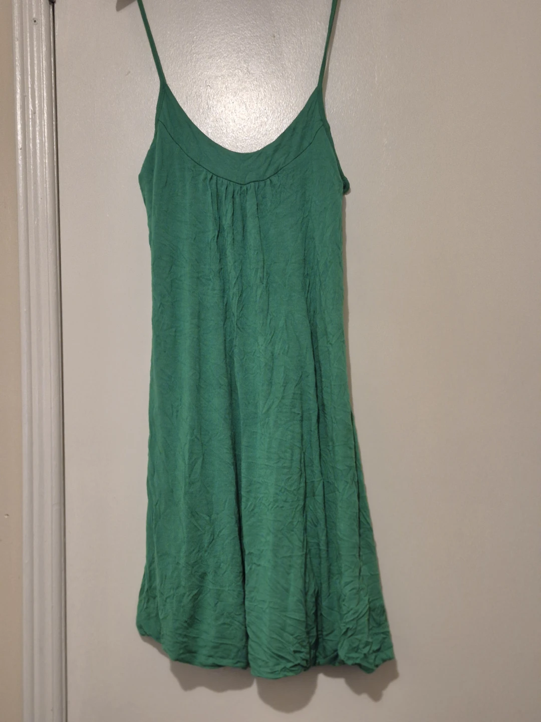 BUNDLE GARAGE Spaghetti Strap Mini Dress - Yellow & Green - photo 3