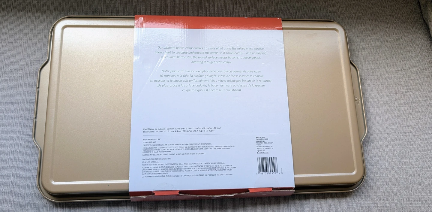 Brand New President's Choice Ultimate Bacon Crisper - photo 4