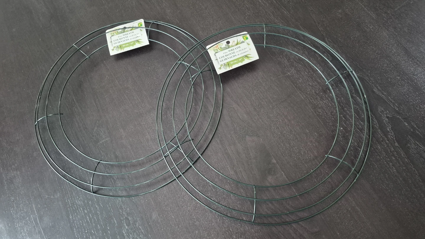 New wreath frame, $3 each