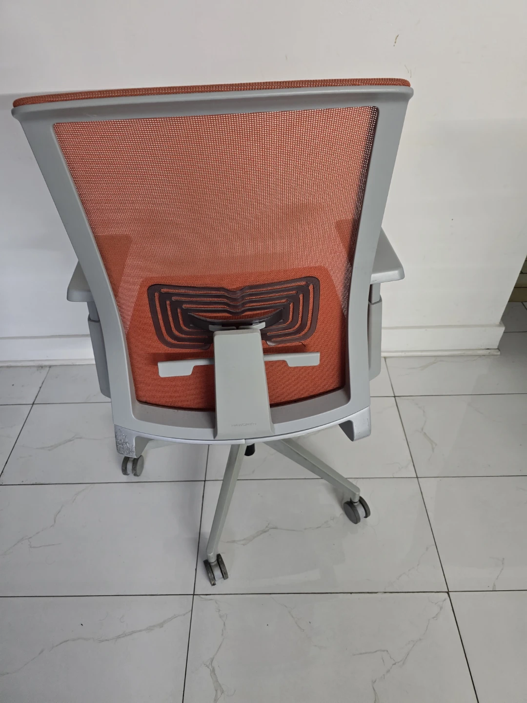 Orange Mesh Office Chair - photo 3