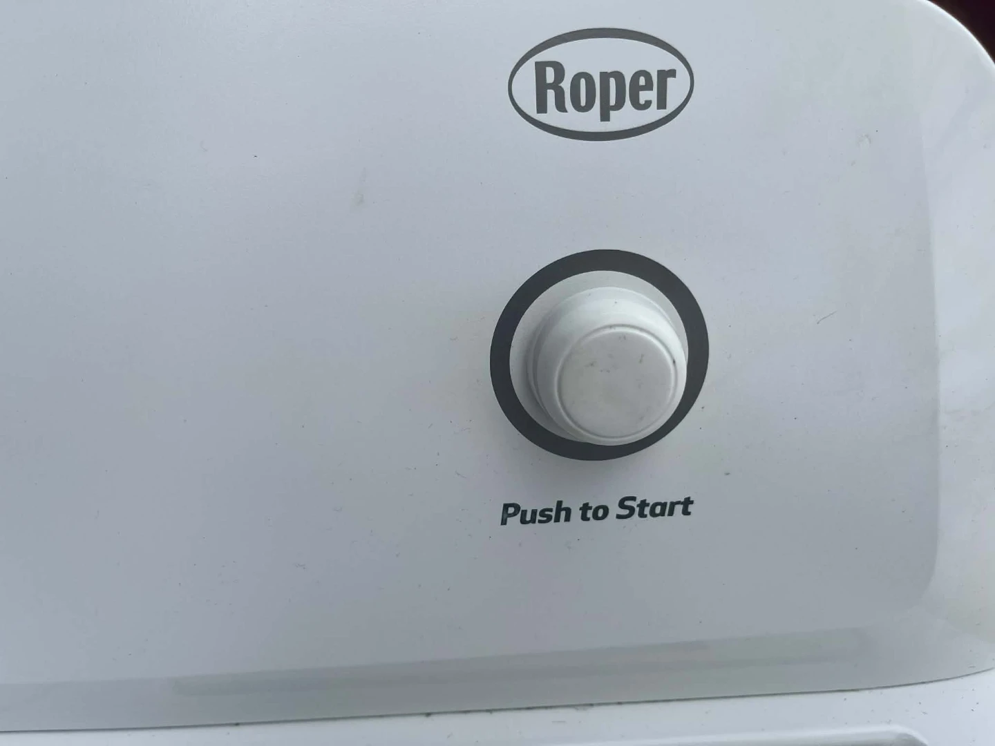 Roper White Gas Clothes Dryer - photo 2