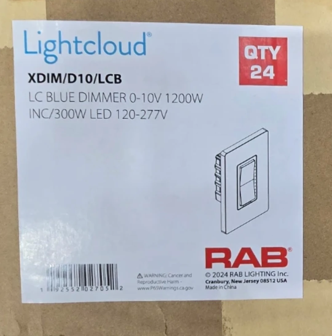 Lightcloud XDIM/D10/LCB LC Blue Dimmer (24 Pack) - photo 2