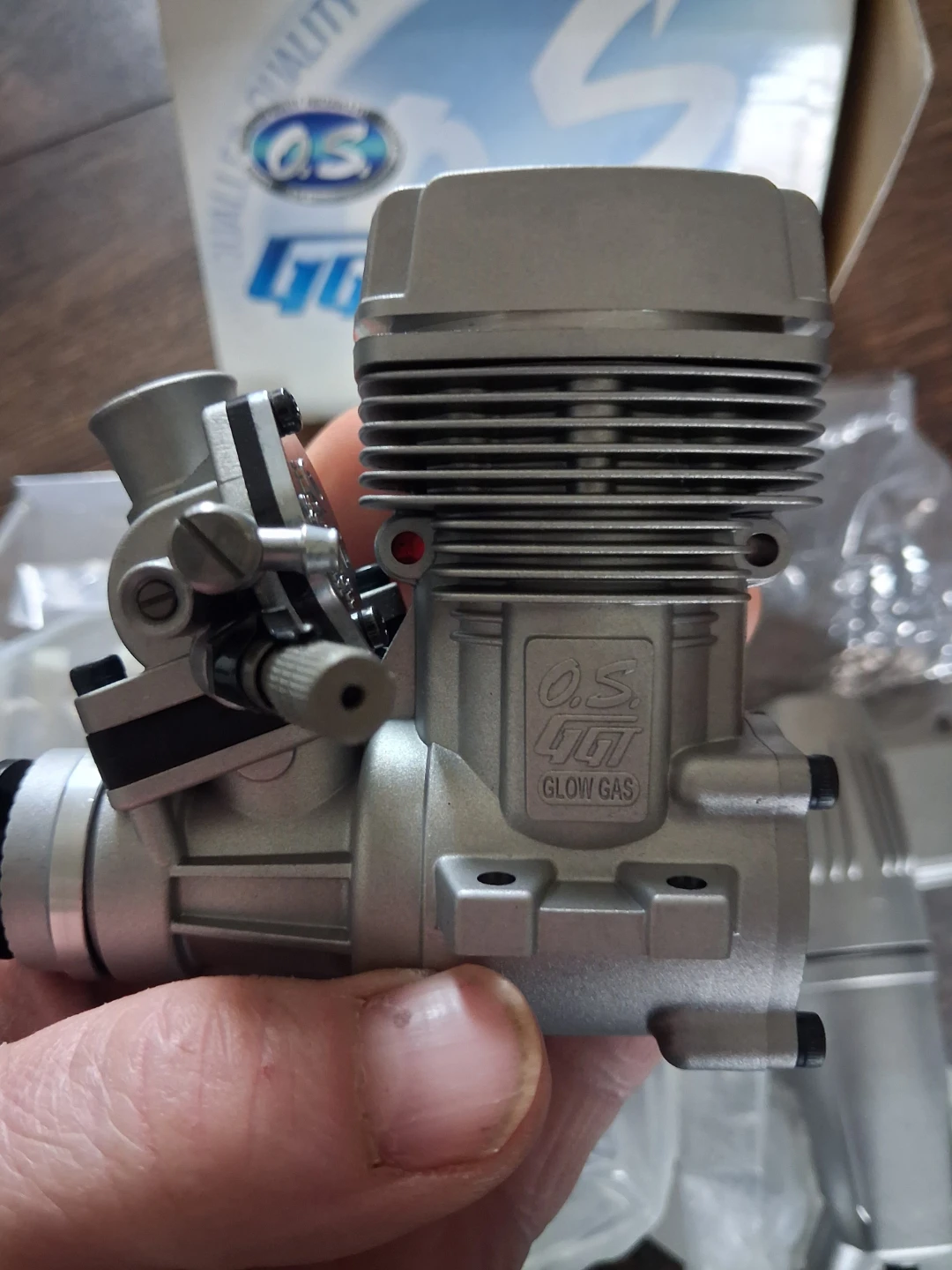 OS 46 AX II Glow Gasoline Engine