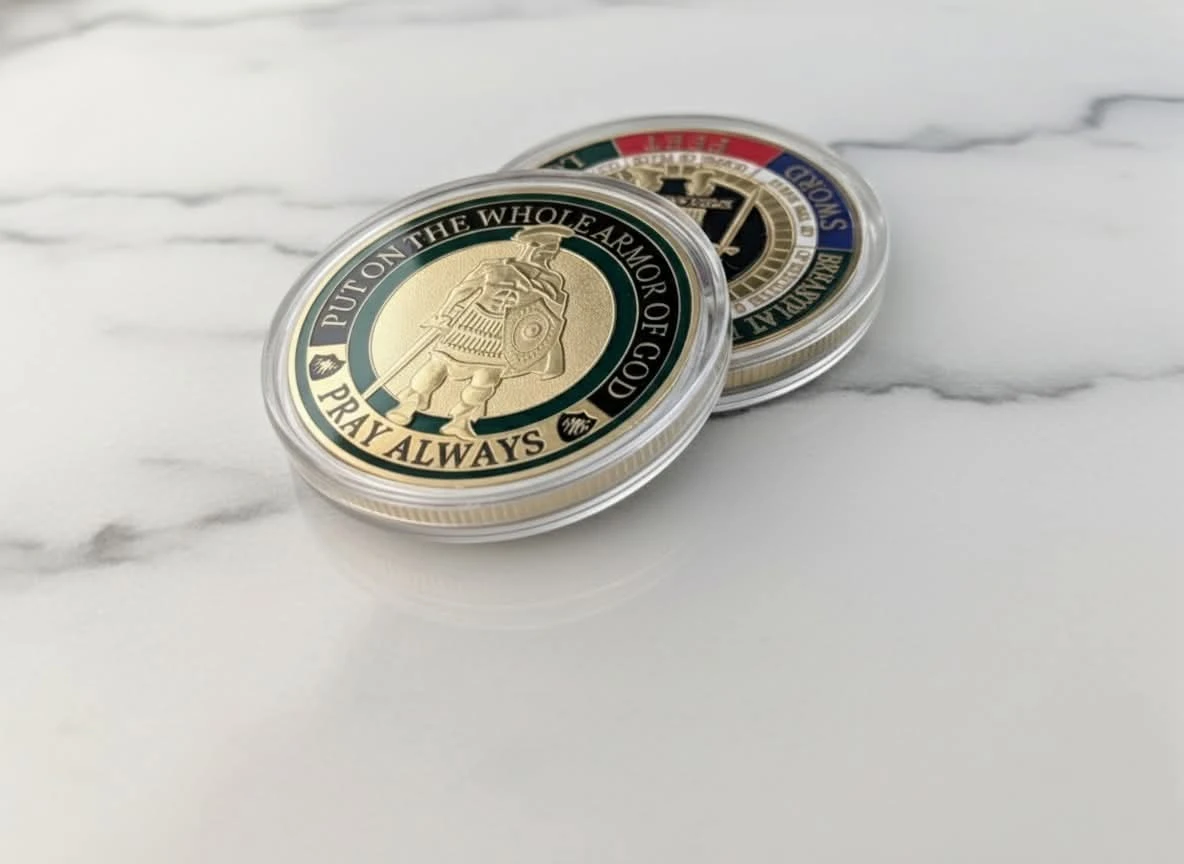 Challenge Coin - Put on the Whole Armor of God