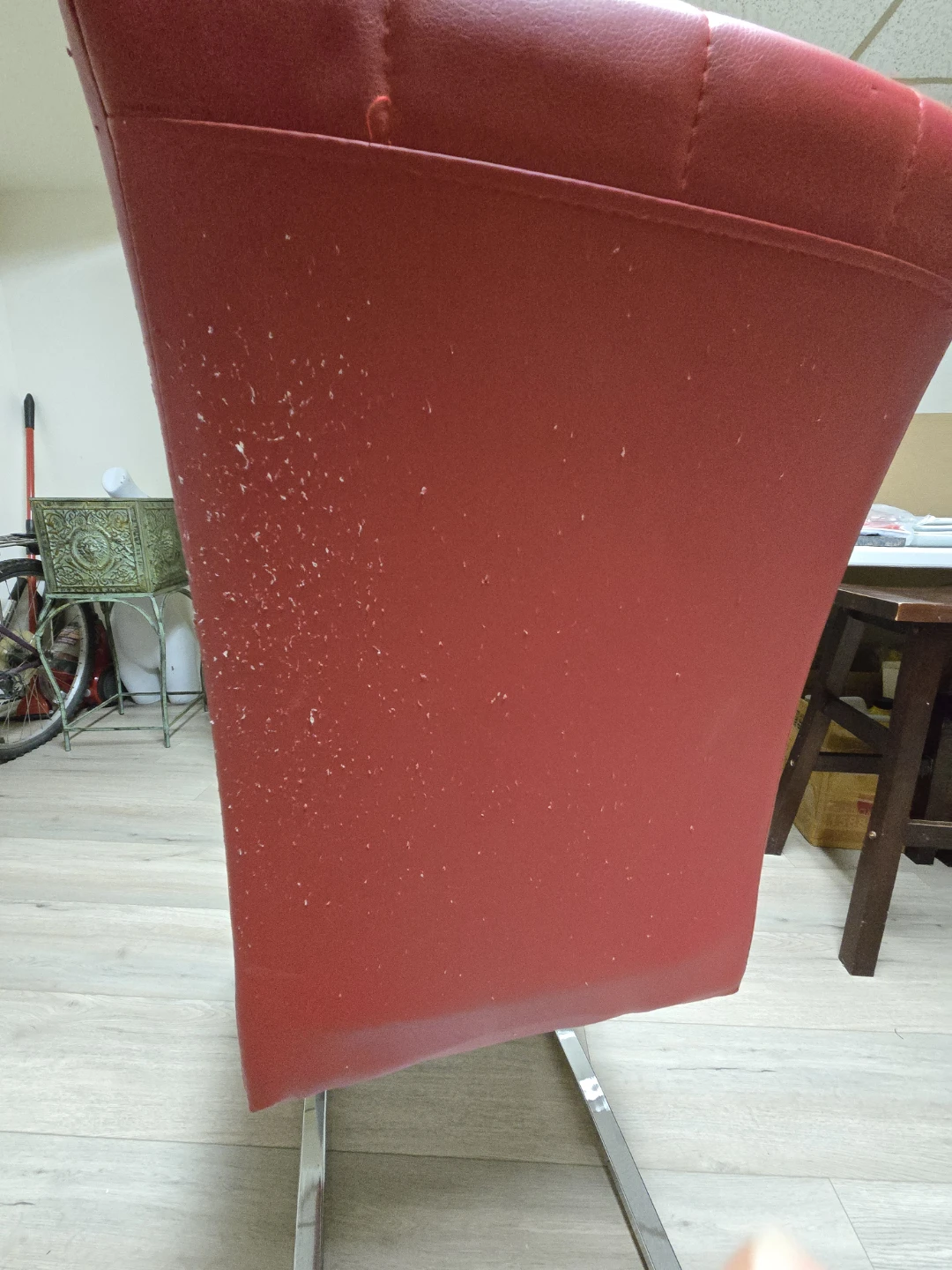 Set of 2 Red Dining Chair - photo 4