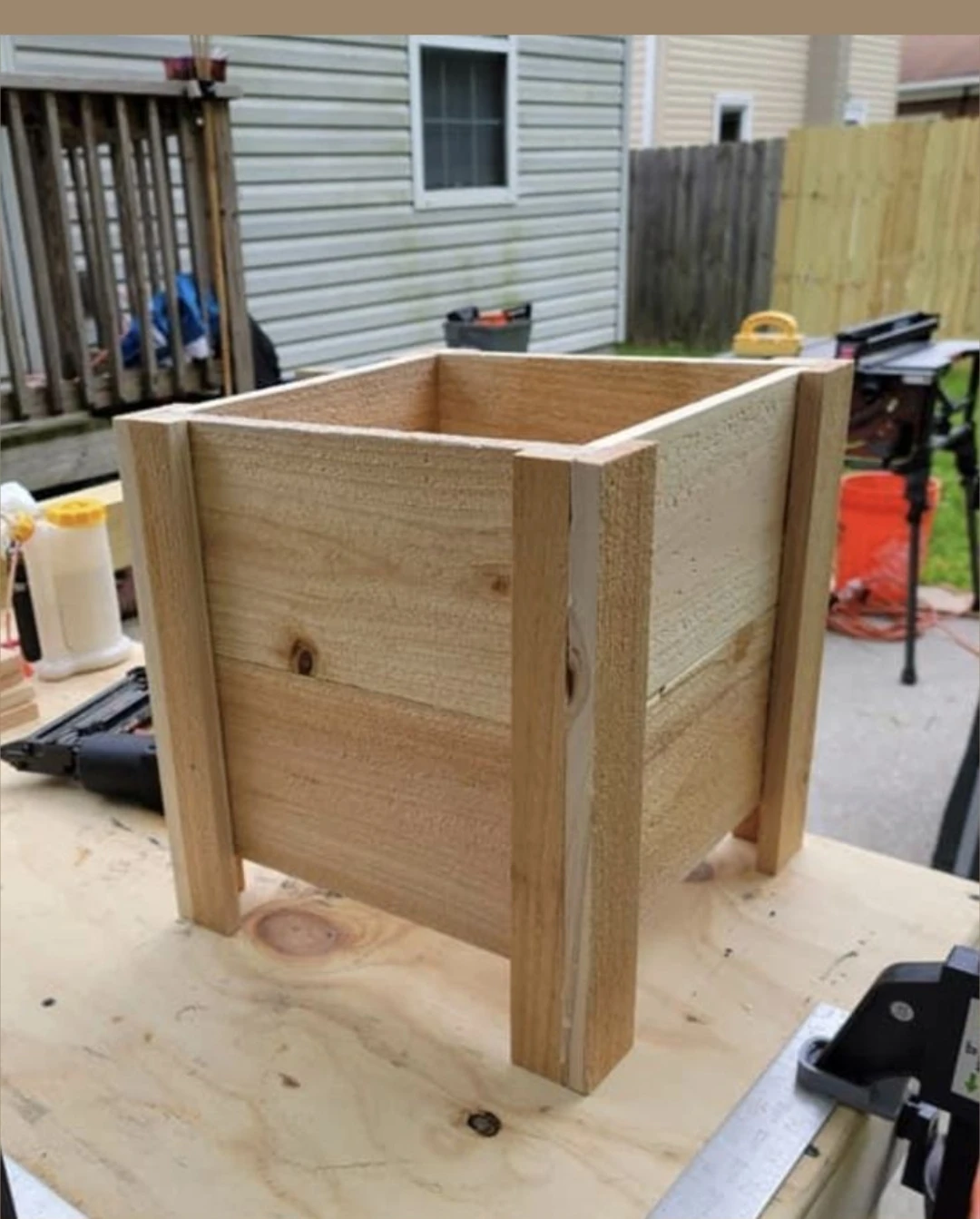Wooden Planter Box