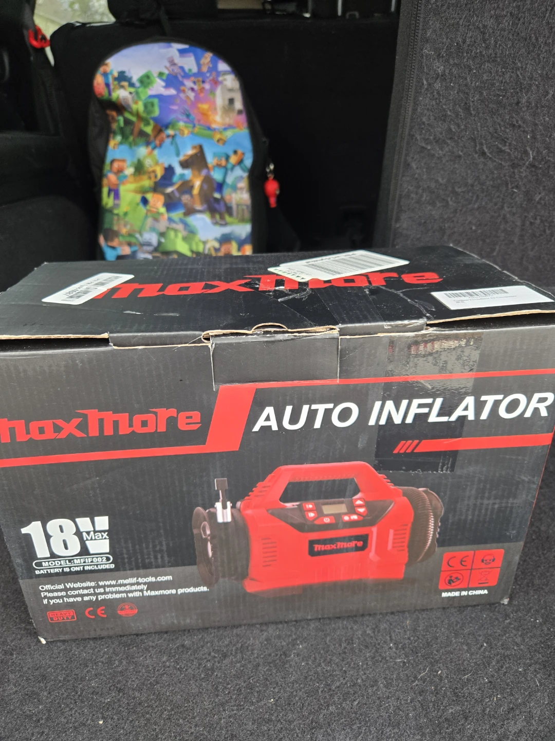 MaxMore Portable Tire Inflator/Deflator 160 PSI Auto Shut-Off - photo 3