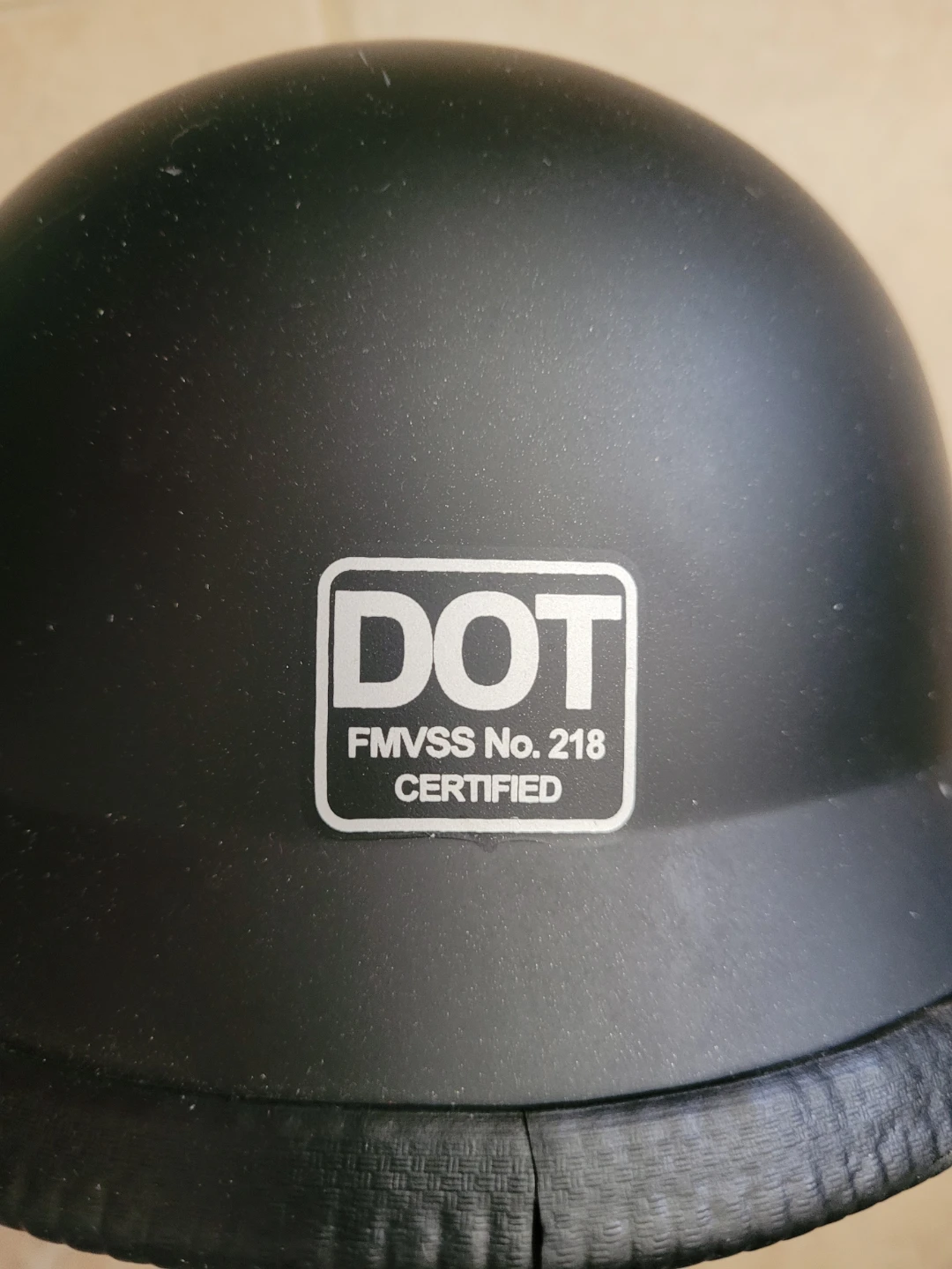 DOT Certified Motorcycle Helmet - photo 2