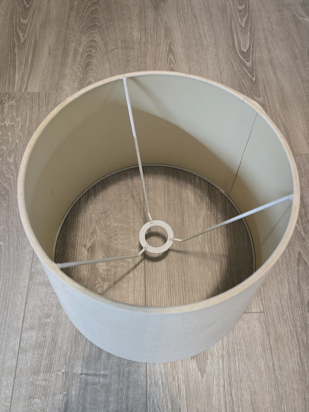 Beige Drum Lampshade - photo 2