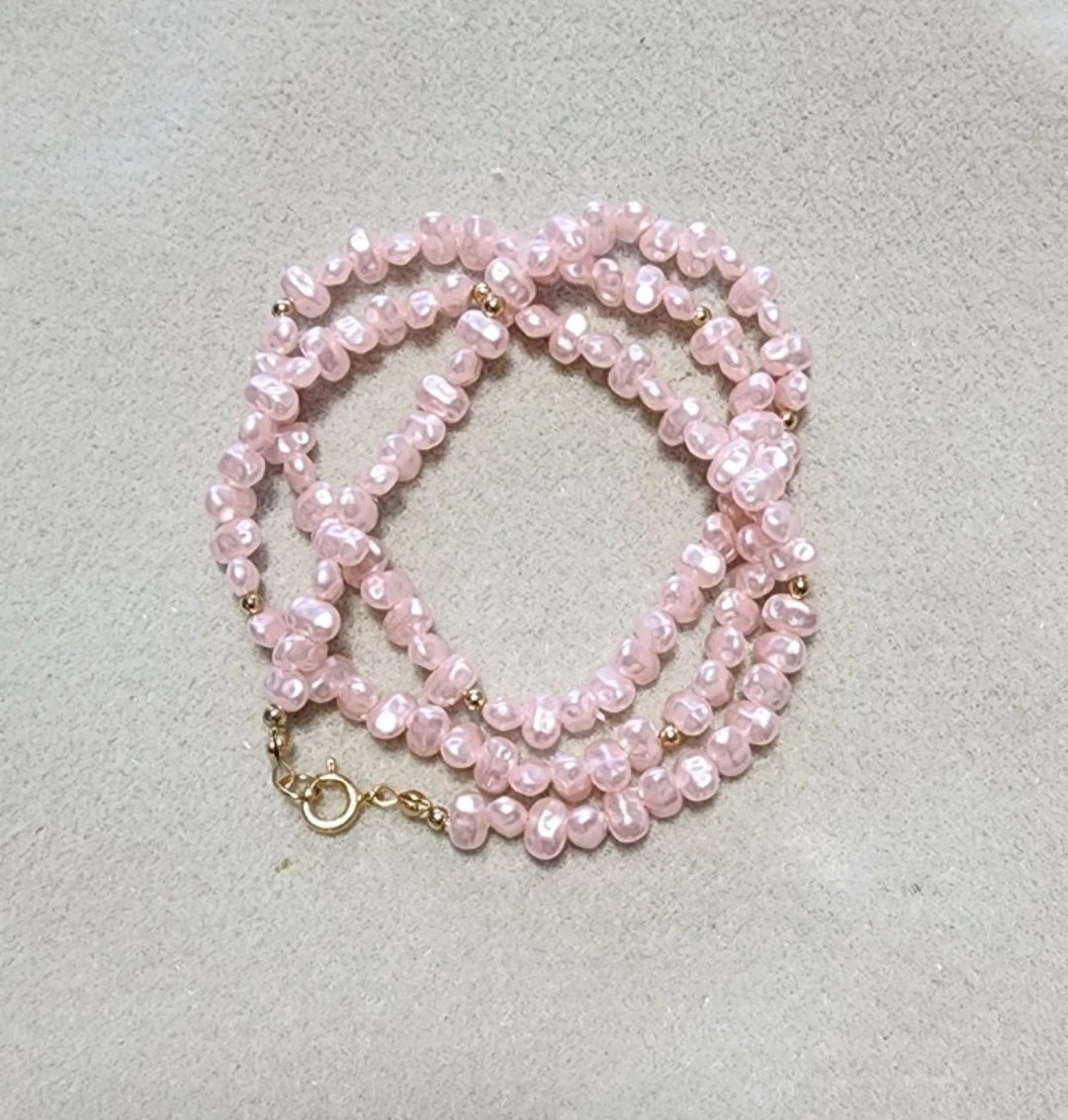 Pink Pearl Necklace - photo 2
