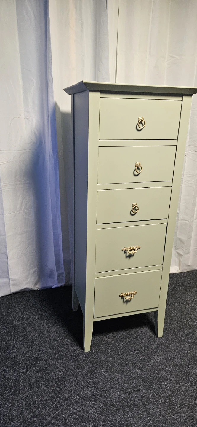 Tall 5-Drawer Chest Dresser - photo 2
