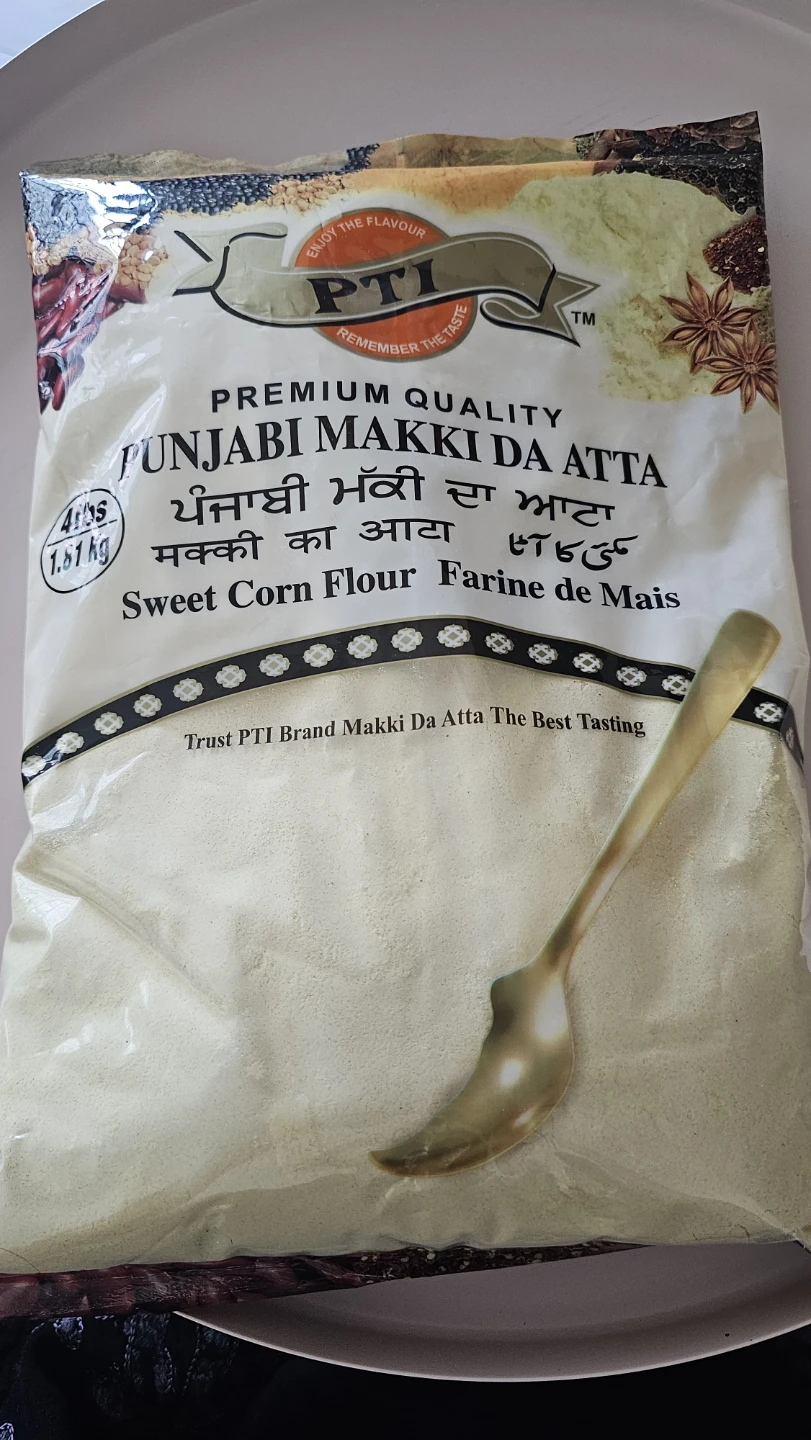 PTI Punjabi Makki Da Atta Sweet Corn Flour 4lbs