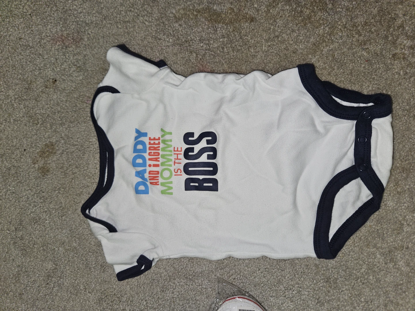 Carter's Baby Onesie 6 Months - photo 2